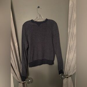 Alternative Gray Crewneck Sweater Soft Knit